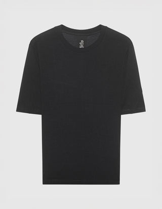 T-Shirt mit Seidenanteil