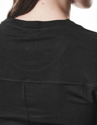 T-Shirt mit Seidenanteil
