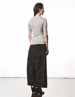 T-Shirt mit Seidenanteil