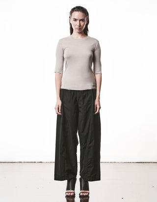 T-Shirt mit Seidenanteil