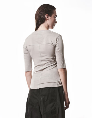 T-Shirt mit Seidenanteil