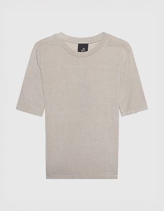 T-Shirt mit Seidenanteil