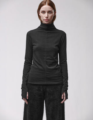 Rollkragen-Longsleeve