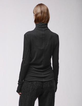 Rollkragen-Longsleeve