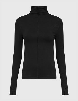 Rollkragen-Longsleeve