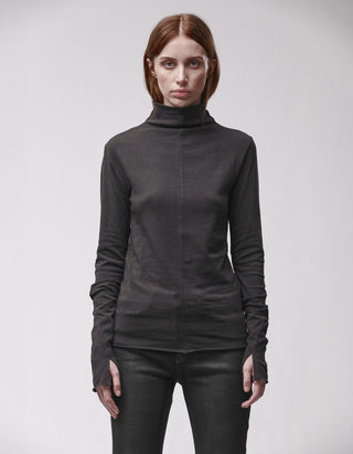 Rollkragen-Longsleeve