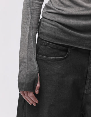 Rollkragen-Longsleeve