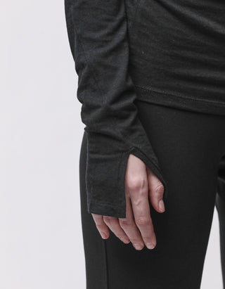 Rollkragen-Longsleeve