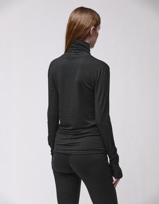 Rollkragen-Longsleeve