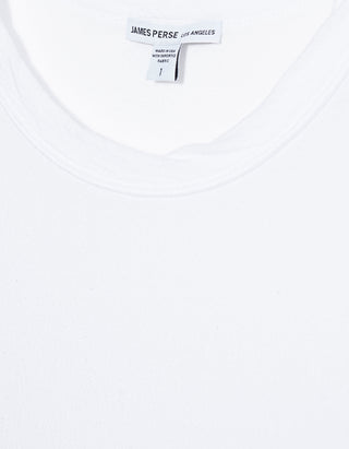 Longsleeve mit Rundhalsausschnitt in Crêpe-Optik