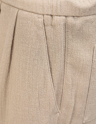 Wide Leg Hose Relaxed Wool