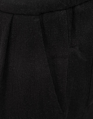 Wide Leg Hose Relaxed Wool