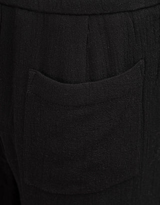 Wide Leg Hose Relaxed Wool