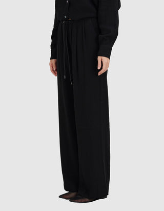 Wide Leg Hose Relaxed Wool