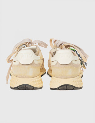 Veloursleder-Sneaker Reelwind Sup Vint mit Mesh-Details