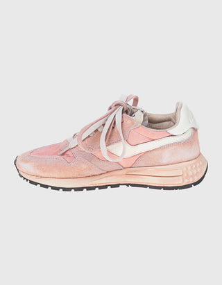 Veloursleder-Sneaker Reelwind Sup Vint mit Mesh-Details