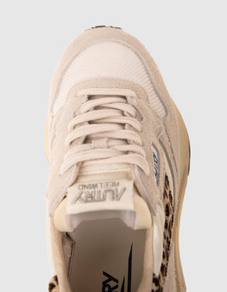Veloursleder-Sneaker Hyperway Low Leo