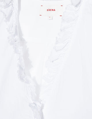 Baumwoll-Hemd Kayde mit Rüschen