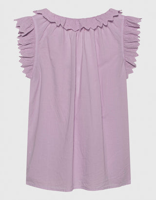 Top Bexie mit Häkelspitzen-Details