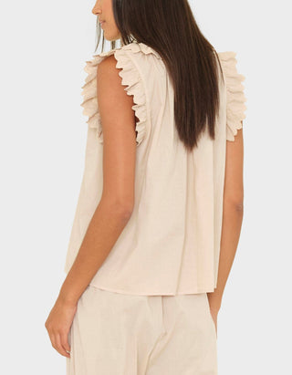 Top Bexie mit Häkelspitzen-Details