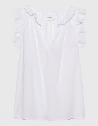 Top Bexie mit Häkelspitzen-Details