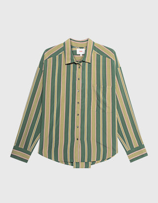 Gestreiftes Oversize-Hemd Jordy