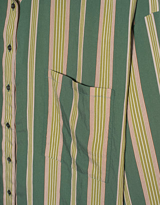 Gestreiftes Oversize-Hemd Jordy