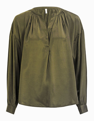 Oversize Seiden-Bluse Mayson