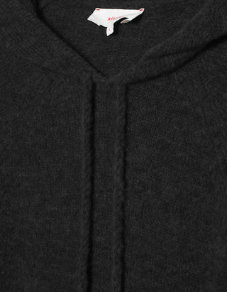 Alpaka-Woll-Mix Pullover Kayla mit Kapuze