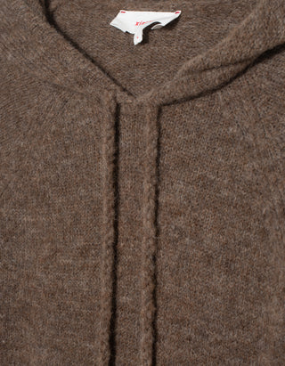 Alpaka-Woll-Mix Pullover Kayla mit Kapuze