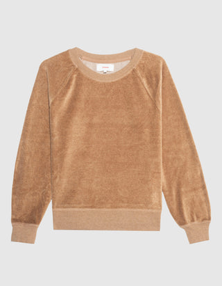 Samt-Sweatshirt Pierre
