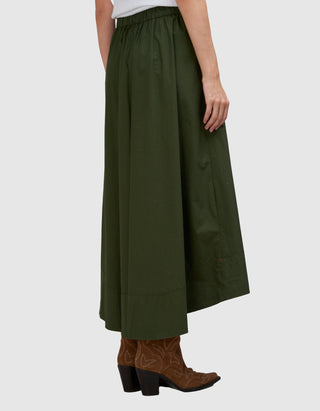 Ausgestellter Baumwoll-Midi-Rock Gwynn