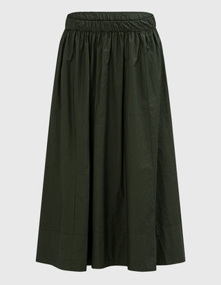 Ausgestellter Baumwoll-Midi-Rock Gwynn