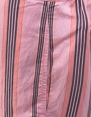 Gestreifte Wide-Leg Hose Pippen