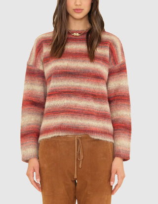 Gestreifter Woll-Mix Pullover Anders