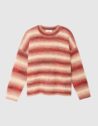 Gestreifter Woll-Mix Pullover Anders