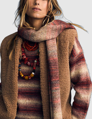 Gestreifter Woll-Mix Pullover Anders