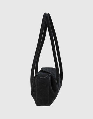 Veloursleder-Tasche Oyster Shoulder Bag