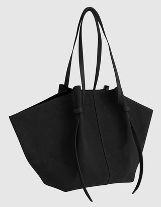 Veloursleder-Tasche XL Mochi