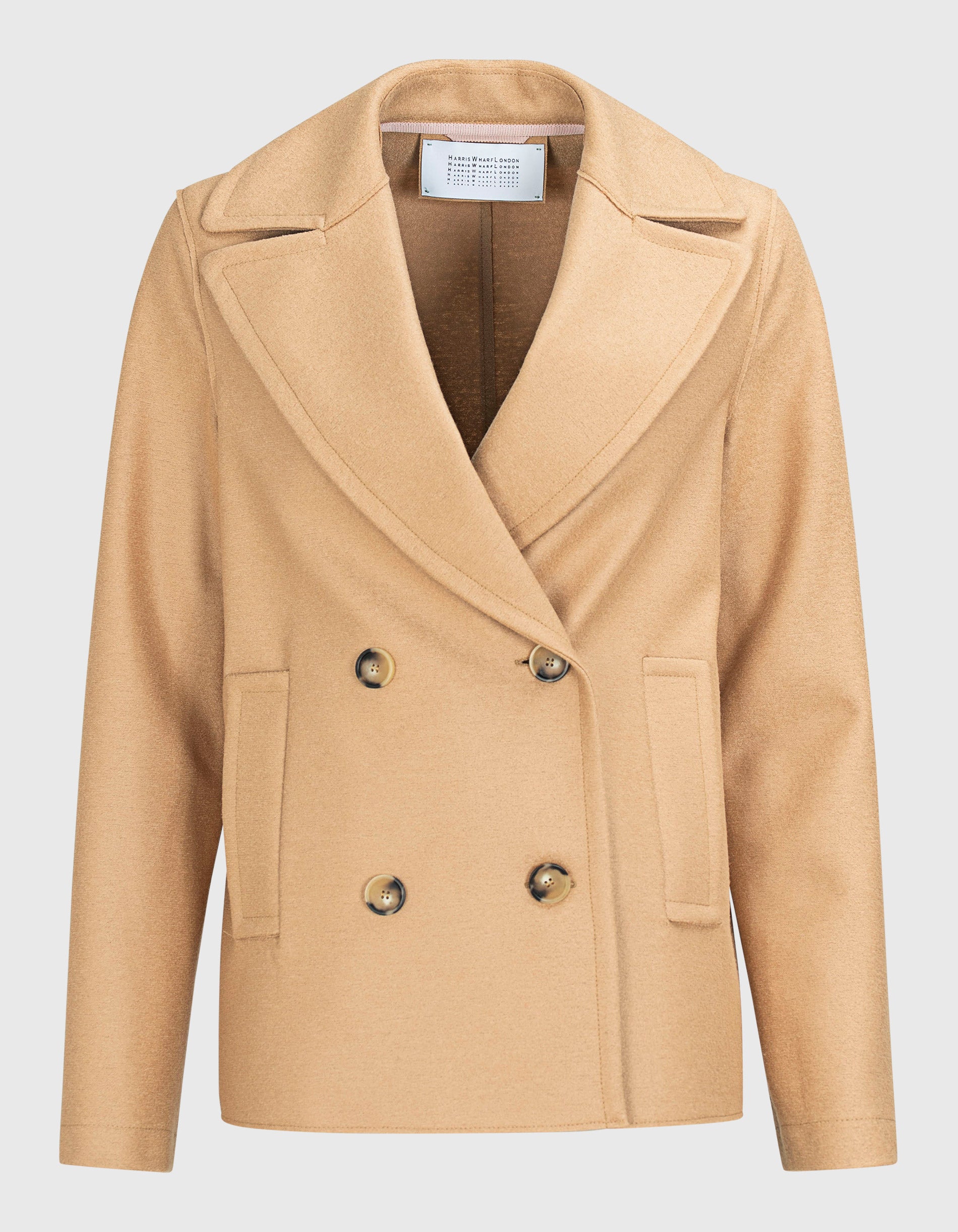 Double Breasted Coat Harris Wharf Mantel Sale Harris Wharf London