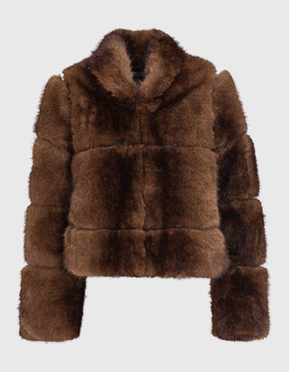 Faux-Fur Jacke Sai