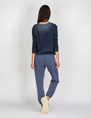 Sweatshirt mit Rundhalsausschnitt