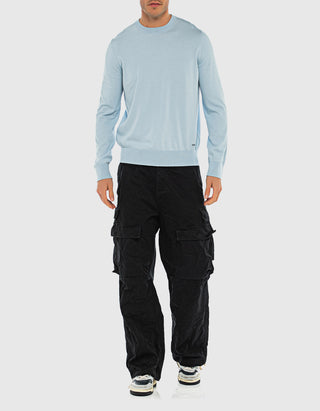 Cargo-Hose im Crinkle-Look
