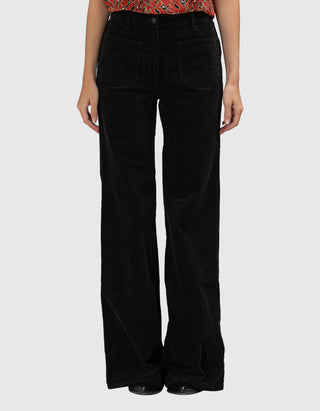 High-Rise Flare-Leg Kord-Hose Florence