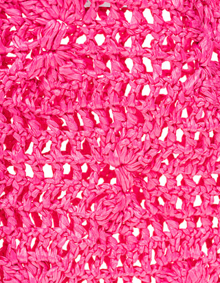 Geflochtene Raffiabast-Shopperbag