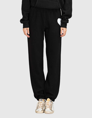 Jogginghose mit Herz-Print