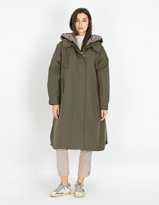 2-in-1 Oversize Parka mit herausnehmbarem Thermofutter