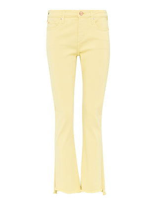 Mid Rise Super Skinny Kick-Flare Jeans