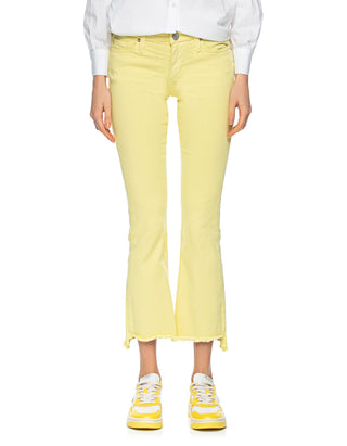 Mid Rise Super Skinny Kick-Flare Jeans
