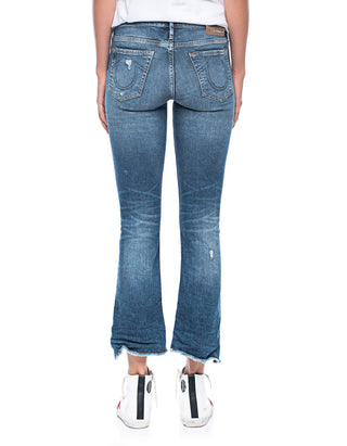 Destroyed Kick-Flare-Jeans